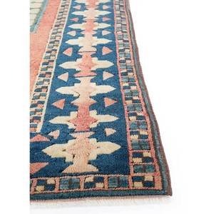 Nuray Geometric Hand Knotted <b>Wool</b> Rugs 9x12 Abstract Rectangle Hallway for Living Bedroom <b>Red</b> Orange Color Scheme-Pae-947 - Product Image 4