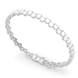 Bracelet de tennis offset cultivé en laboratoire pour femmes et filles 3mm 4mm Design personnalisé diamant fabriqué par l'homme directement du fabricant - Product Image 2