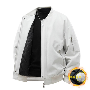 Blouson d'hiver pour homme en toile noire personnalisée de haute qualité, respirant, imperméable, coupe-vent, chaud, avec protection pour le visage, pour adultes - Product Image 2