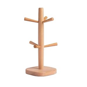 Portavasos de madera de alta calidad, soporte recreativo de 4 Arms, precio al por mayor - Product Image 4