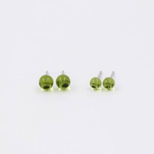 Real High Quality 925 Sterling Silver Classics Women Engagement Earing Custom Peridot Gemstone Wedding <b>Fine</b> Jewelry <b>Earings</b> - Product Image 3