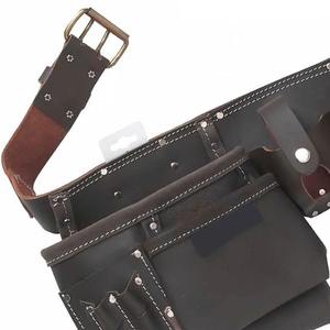 Leather <b>Tool</b> <b>Kit</b> Belt for Sale / Latest Model Lightweight Leather Factory Direct Supplier Cheap Price Solid Color <b>Bag</b> Leather - Product Image 2