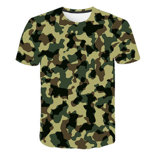 2022 última camiseta de moda de verano para hombre de algodón Spandex de secado rápido transpirable con estampado personalizado - Product Image 3