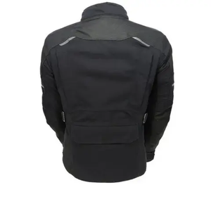 Blouson de moto en cuir chaud d'hiver pour homme, imprimé, grande taille, coupe-vent, équipement de protection pour la conduite - Product Image 4