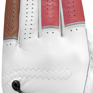 Venta al por mayor Guantes Golf Cabretta Cuero antideslizante Guante de golf Logotipo personalizado Guantes de golf Cabretta Cuero piel de oveja - Product Image 5