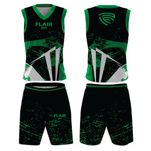 Ensemble de maillots de basketball de haute qualité pour hommes Impression numérique Chemise de sport personnalisable Tops et shorts Caractéristiques respirantes - Product Image 1