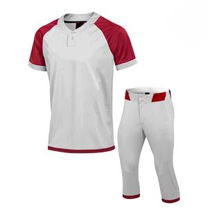 Uniformes de Béisbol Personalizados de Alta Calidad, 100% Poliéster, Transpirables, de Secado Rápido, Conjuntos para Hombre Adulto, Diseño Personalizado - Product Image 2