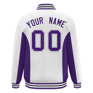 Chaqueta Bomber personalizada con cuello levantado y cremallera para hombre, chaqueta acolchada de otoño con características transpirables a prueba de viento, estilo informal y bolsillo - Product Image 2