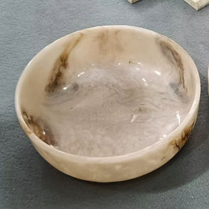 Handmade Polished Resin Epoxy <b>Serving</b> <b>Bowls</b> for Eid Ramadan <b>Christmas</b> Luxury Party Dining Decor - Product Image 1