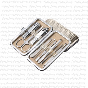 good quality manmufacturer <b>Manicure</b> Set Pedicure <b>Kit</b> Nail Clippers 7pcs Stainless Steel Grooming <b>Kit</b> <b>Manicure</b> Set Pedicure <b>kit</b> - Product Image 2