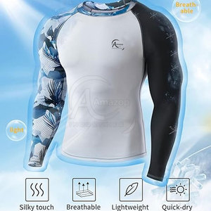 Plus Size Fitness Wear Men <b>Compression</b> <b>Shirts</b> High Quality Round Neck Men <b>Compression</b> <b>Shirts</b> - Product Image 5