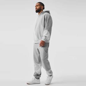 Sweat à capuche décontracté pour hommes avec capuche à cordon et poche avant-Sweat à capuche doux, confortable et élégant pour superposer en automne, hiver - Product Image 2