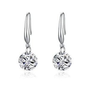 Boucles d'oreilles en diamant certifiées Direct Factory Supply pour un look brillant et éblouissant disponibles pour un approvisionnement mondial - Product Image 1