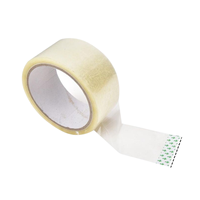 Rouleaux de ruban d'emballage adhésif simple face solide personnalisé pour une expédition d'emballage sécurisée