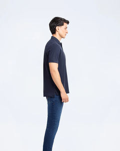 Polos de algodón mercerizado con logotipo personalizado OEM, camisas al por mayor, camisas informales para hombre, logotipo personalizado para hombre, 100% algodón a la moda - Product Image 4