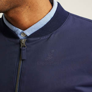 Modern Bomber Winter Jacket With Refined <b>Details</b> And Smooth Inner Comfort Lightweight Casual Bomber Jacket - Product Image 5