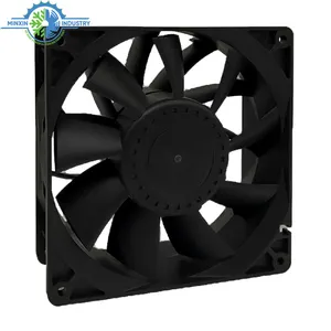 14038 12 Volt 140mm BLDC Axial Flow Fan 140x140x38mm 24V 48V Cooling Fan Prefect as Intake or Exhaust Fan for GPU Cabinets