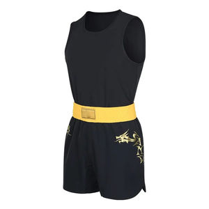 ชุดมวยยูนิเซ็กซ์สำหรับฝึกซ้อมต่อสู้คิกบ็อกซิ่งสีออกแบบได้ตามต้องการ - Product Image 4