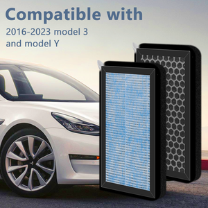 Filtre à air d'habitacle Vypart avec charbon actif compatible avec Tesla Model 3/Y 2016-2024, garde l'air frais et propre - Product Image 2