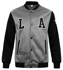 Chaqueta Versity de lana y exterior de alta calidad de MOQ bajo para hombre, servicio OEM, transpirable, la mejor chaqueta Versity de béisbol personalizada para hombre - Product Image 1