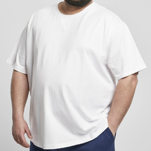 T-shirt à col rond pour hommes, vêtement de rue, Design Unique, OEM Offre Spéciale coton, de meilleure qualité, épaules tombantes, surdimensionné, 100% - Product Image 2
