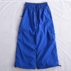 Pantalones Cargo personalizados para hombres y mujeres invierno elegante holgado transpirable Hip Hop pantalones de esquí Unisex cálido Streetwear a prueba de viento al aire libre - Product Image 4