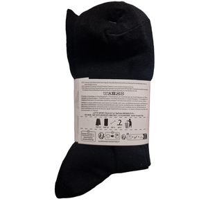 MADE in ITALY 67% Baumwolle Schwarz Lotto Sports ocken Unisex OEKO TEX Zertifiziertes 3-Paar-Pack für Outdoor-Aktivitäten - Product Image 3