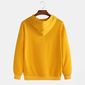 2024 fabricant en gros de haute qualité polaire pull à capuche pour hommes personnalisé sérigraphié solide hiver sweat à capuche - Product Image 5