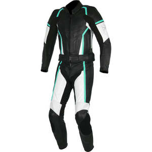 Combinaison en cuir de moto à manches longues à prix raisonnable, de haute qualité, avec logo personnalisé, combinaison en cuir de moto pour homme à vendre - Product Image 3