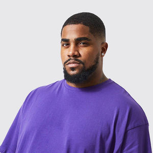 เสื้อยืดผู้ชายขนาดใหญ่พิเศษผ้าฝ้าย100% สั่งพิมพ์ลายพัฟซักได้ - Product Image 5