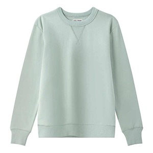 Sudadera de punto de primera calidad informal para mujer con bolsillos, venta al por mayor, sudaderas con capucha blancas de gran tamaño en blanco para mujer - Product Image 3