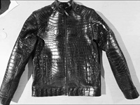 Veste en cuir gaufré croco pour homme, faite main, texture python, réversible, respirante, hiver, fournisseur, logo personnalisé