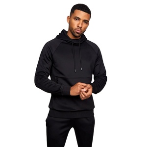 Chándales deportivos transpirables para hombres Trajes de entrenamiento de algodón 100% para adultos Conjunto de chándal para hombres Sudadera y joggers - Product Image 2