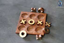 Juego de Tic Tac Toe Zero Cross de madera hecho a mano, nuevo diseño, juego deportivo promocional para niños, todas las estaciones, para primavera, verano, Invierno - Product Image 3