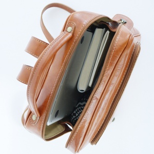 Full Grain Leather <b>Backpack</b> Travel <b>Bag</b> Handmade Cowhide for Valentines Gifts LBK-0024B - Product Image 3