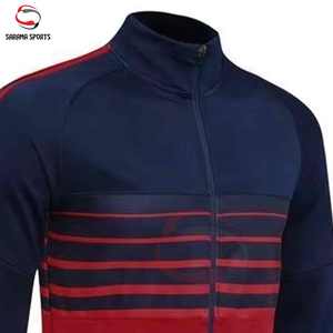 Ensemble de jogging streetwear haut de gamme, survêtement personnalisé, ODM, survêtement pour homme, survêtement à fermeture éclair, fournisseur de vêtements de sport - Product Image 3