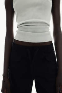 Hip Hop femmes taille haute surdimensionné Cargo Shorts noir solide couleur unie personnalisé ajusté femmes à la mode Barmade Cargo Shorts - Product Image 5