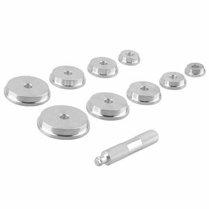 ตลับลูกปืนล้อรถยนต์10ชิ้นตัวดึงลูกปืนอลูมิเนียมสำหรับการแข่งขันและซีลบูชชุดติดตั้งชุดติดตั้งเพลาขับ - Product Image 5