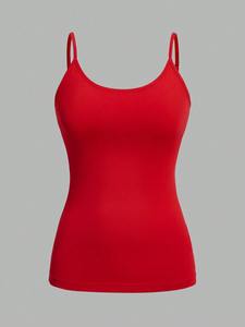 Chaleco de color sólido para mujer, camisetas sin mangas para mujer, Camisetas básicas con tirantes sexis de verano para mujer, camiseta sin mangas - Product Image 5