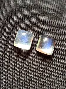 Coussin en pierre de lune bleue le plus vendu coupe de haute qualité arc-en-ciel naturel semi-précieux pierres précieuses en vrac commande minimale 100 pièces - Product Image 5