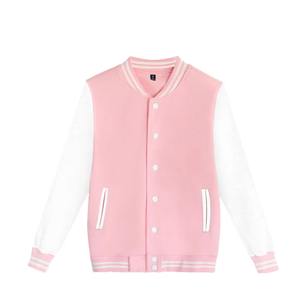 Chaqueta Bomber Varsity y Puffer Personalizada de Alta Calidad con Cuello Alto de Lana, Mangas de Cuero Genuino para Invierno, para Hombre y Mujer - Product Image 2