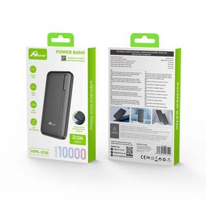 Batterie Externe Portable HOME DIGITALOME HPK-038 10000mAh 2.0A Charge Rapide Type C Puissance de Sortie 25W pour Chargement de Téléphone - Product Image 2