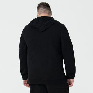 Bien diseñado de alta calidad 300gsm Heavyweight Pullover Hoodies Cotton Spandex Drop Shoulder Oversized Men Hoodies - Product Image 2