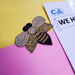 ที่รองแก้วชาผึ้งทำด้วยมือสำหรับตกแต่งโต๊ะอย่างหรูหราทำจากลูกปัดแก้วพรีเมี่ยมเหมาะสำหรับเป็นของขวัญและตกแต่งบ้าน - Product Image 2