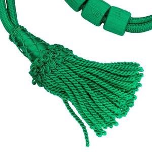 Tapa de cuerda trenzada Premium hecha a mano, accesorio elegante para la cabeza, uniforme personalizado, detalle, acabado recubierto de tela de alta calidad - Product Image 5