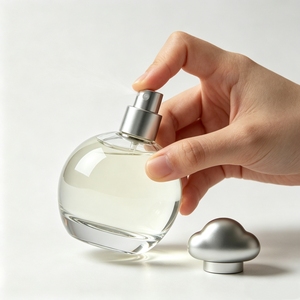 100ml Square Luxury Designer Perfume Bottle EDP EDT Lasts 12h <b>Spray</b> Screw Cap Stainless Steel Collar Glass - Product Image 2