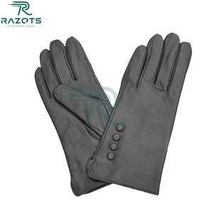 Guantes Razorts de Piel de Oveja Pura de Alta Calidad, Térmicos, Transpirables, Ecológicos, para Ciclismo, Uso Diario y Actividades al Aire Libre para Mujer - Product Image 3