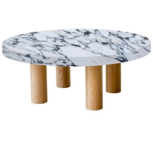 Mesa de centro con incrustaciones de hueso de madera maciza moderna para el hogar, accesorios para muebles de sala de estar - Product Image 3