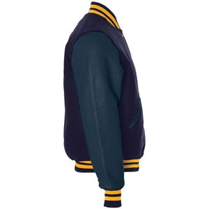2025 Wholesale Men's Baseball <b>Winter</b> Jacket with Lettering Blank College Jackets from USA - Product Image 5