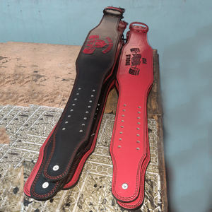 Genuine leather power heavy duty weight body building belt weight lifting Leather Power belt - Product Image 6